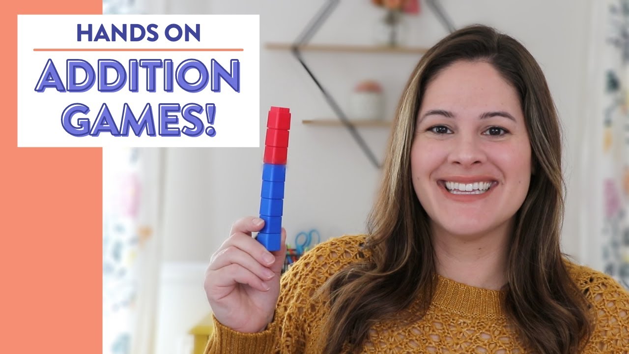 ADDITION GAMES FOR KINDERGARTEN AND GRADE 1 | hands on addition activities