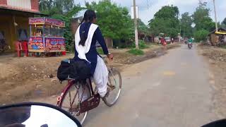 preview picture of video 'Bhikpur, Ufrauli Se Usmapur Jalalpur | Baskhari Road | Ambedkar Nagar Road And Tanda Highway'