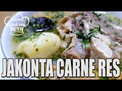 JAKONTA DE CARNE DE RES, un delicioso plato bolivianos ¡te gustará, pruébalo!