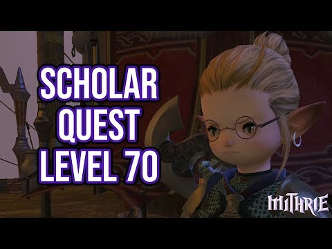 FFXIV 4.0 1184 Scholar Quest Level 70