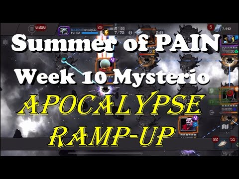 Apoc Ramp-Up on Mysterio Summer of Pain Week 10 | Marvel Contest of Champions