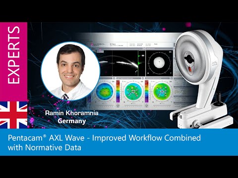 Pentacam® AXL Wave Improved Workflow Combined with Normative Data