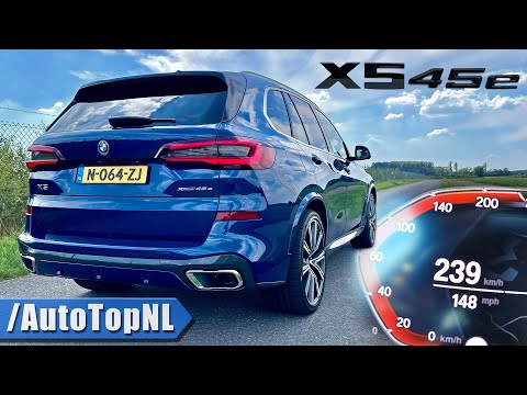 BMW X5 45e | ACCELERATION TOP SPEED & SOUND by AutoTopNL
