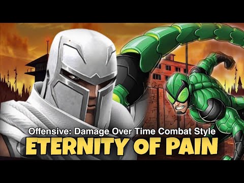 White Magneto solos Eternity of Pain Scorpion (Non-suicide and Unboosted) Damage Over time | MCOC