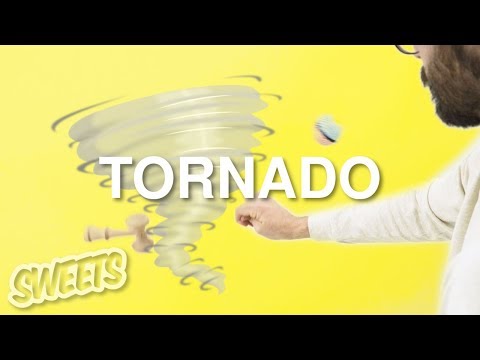 How to TORNADO - Kendama Trick Tutorial - Sweets Kendamas