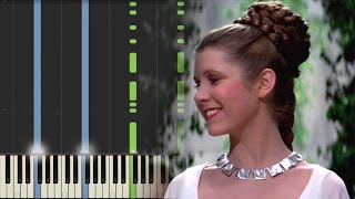 Star Wars: A New Hope - The Throne Room - Piano (Synthesia)