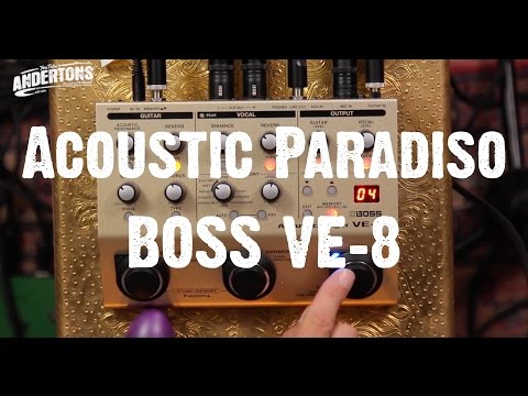 Acoustic Paradiso - BOSS VE-8 - Pete's Beats & Mick's Licks