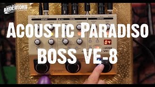 Acoustic Paradiso - BOSS VE-8 - Pete's Beats & Mick's Licks