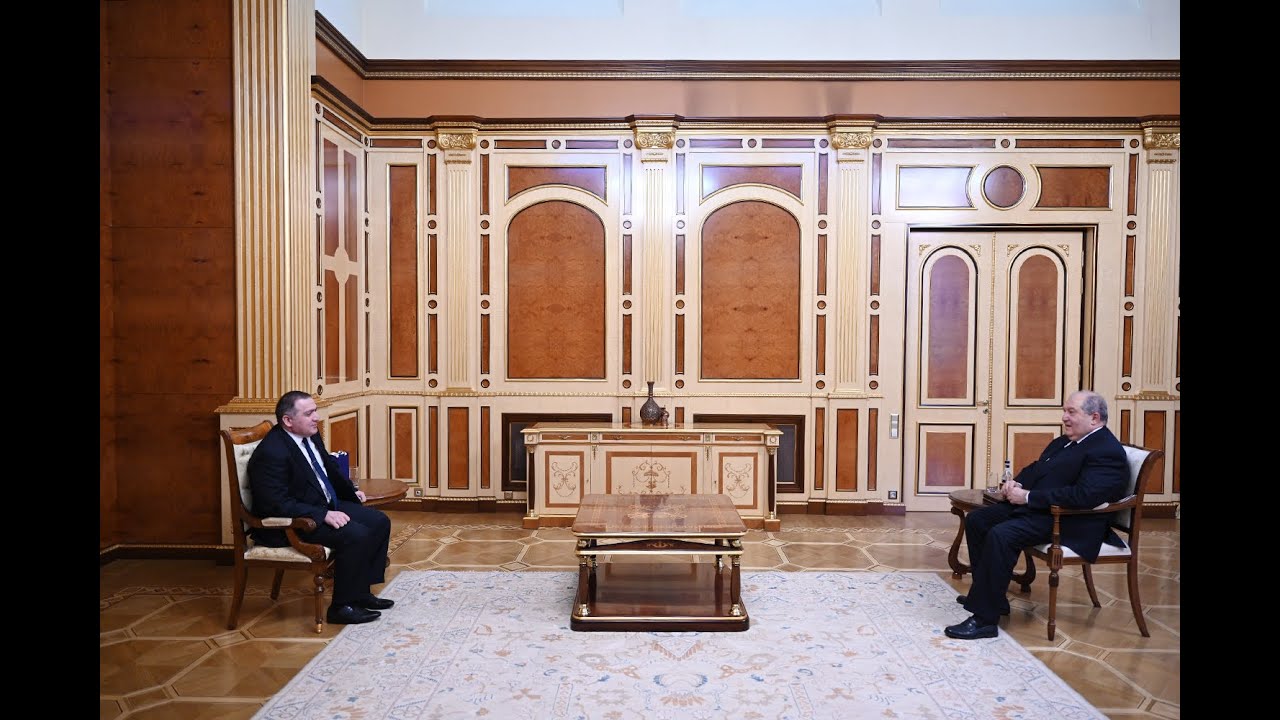 Армен Саркисян принял посла Грузии в Армении