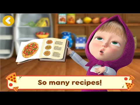 Masha and the Bear Pizzeria Game! Pizza Maker Game Gameplay Walkthrough (Android,iOS) - Part 12 - YouTube