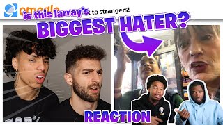 Confronting Our Biggest Hater Larray Reaction Video