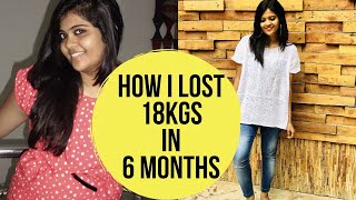 How I Lost 18 kgs in 6 months | Weight loss journey | Somya Luhadia|Part 1