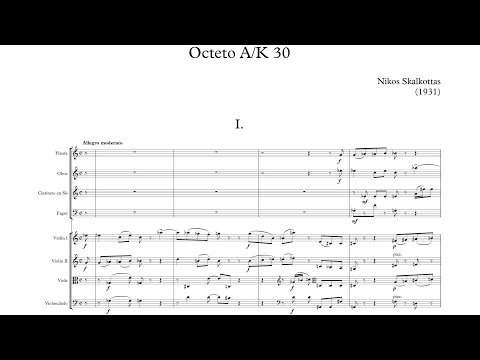 Nikos Skalkottas - Octet, AK 30