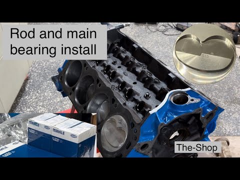 302 Ford main bearings and rod bearings installation ⚙️