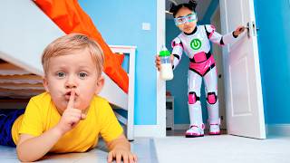 Download lagu Anak-Anak vs Pengasuh Robot! mp3