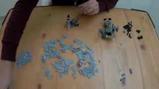 LEGO Johnny 5 Short Circuit Time Lapse Building