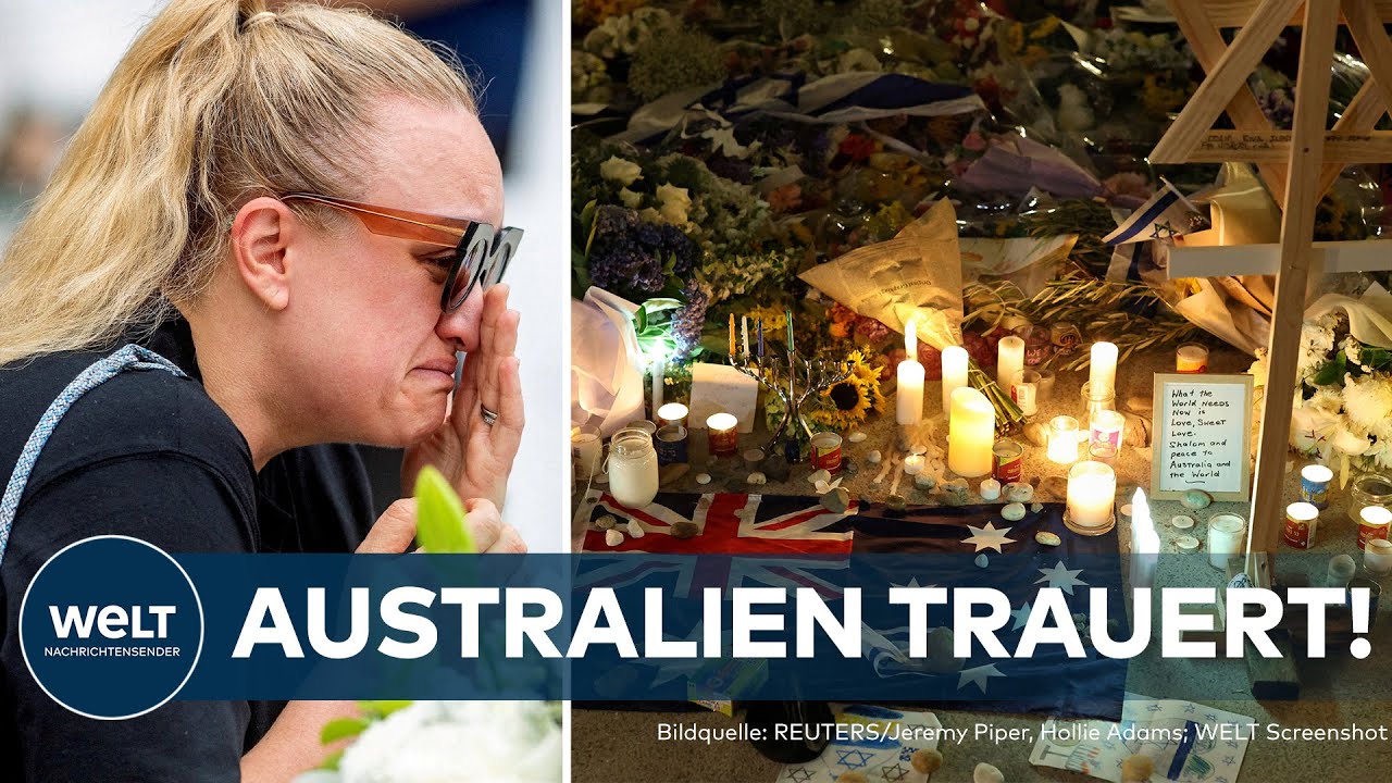 SYDNEY: Trauer nach Terroranschlag - 15 Tote bei Angriff auf Chanukka-Feier am Bondi Beach!