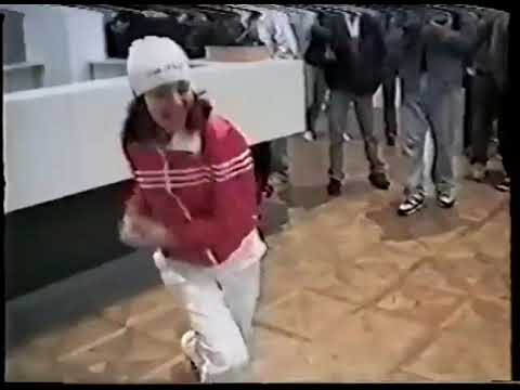 The Legendary B-Girl Nacéra In Action After The Show " Jam On The Groove " (1997)