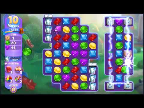 Wonka's World of Candy Level 80 - NO BOOSTERS + FULL STORY 🍫 | SKILLGAMING ✔️