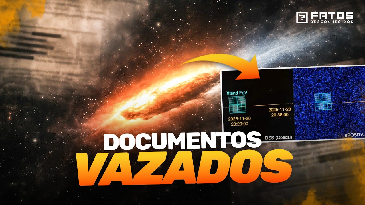 Documentos vazados indicam que os EUA monitoram o 3I/ATLAS há mais de 20 anos