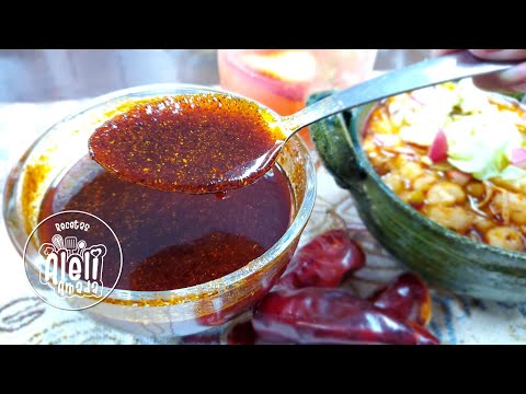 salsa macha con CHILE TABICHE este Chile hará la diferencia, su sabor es inigualable 👌