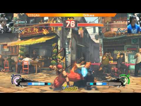 CCG|Air vs Orikasa - SSF4AE Singles - Vancouver Street Battle Vol.6