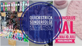 Quickstrick Strickpodcast #Sonderfolge I KIELGEHOLT I QUILLOWALONG