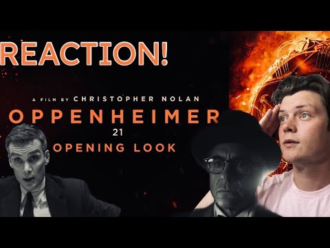 OPPENHEIMER | Opening Look REACTION! | Christopher Nolan | Cillian Murphy | RDJ | Florence Pugh