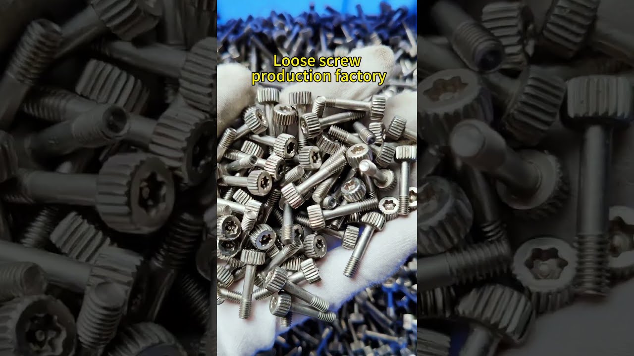 Custom Stainless Steel Security Torx Screws – Tailored to Your Drawings & Samples! #stainlessscrew