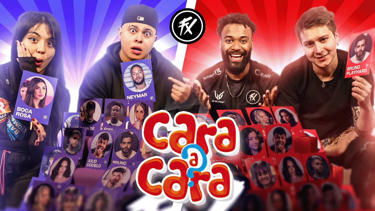 CARA A CARA DOS FAMOSOS