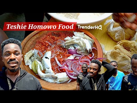 Teshie Homowo Food: Gari & Aklor – The Traditional Meal Everyone Eats!