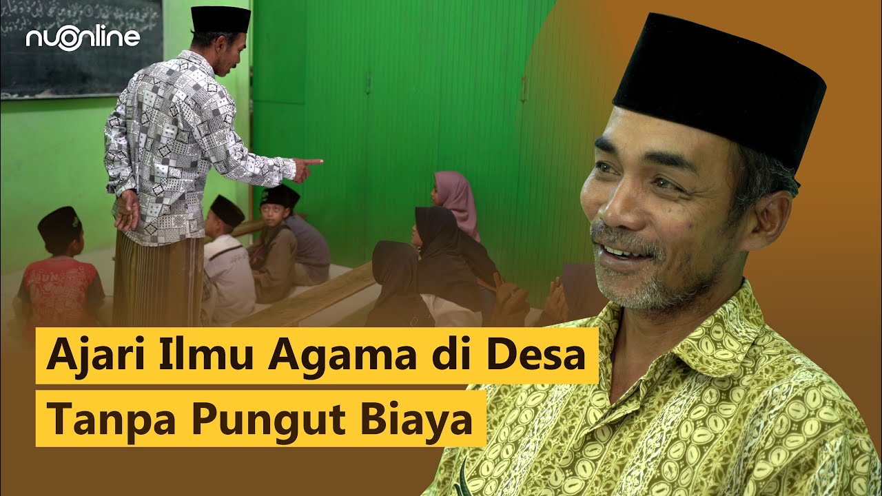 Perjuangan Pak Ahmadi Ajari Anak-Anak Mengaji Gratis di Temanggung