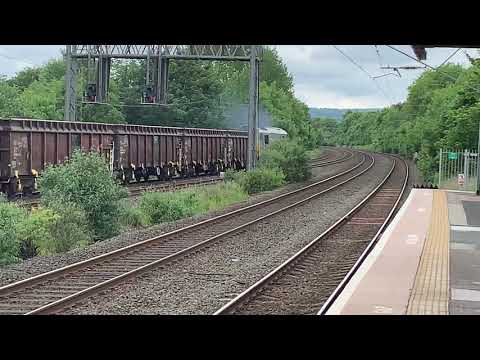The DC rail class 60 on the freight train June 19th 2021