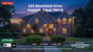 Houses For Sale in Coppell TX | 4 Bed Home Tour | $775K