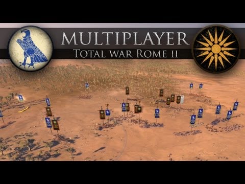 Total War: Rome II - Egypt vs Macedon (Online Battle #10)