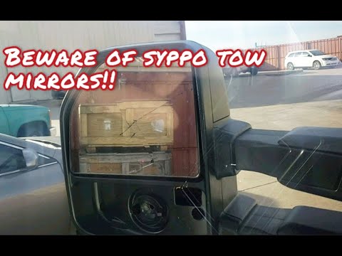 F150 SWITCHBACK MIRROR LIGHTS plus OWNERS BEWARE OF SYPPO TOW MIRRORS!