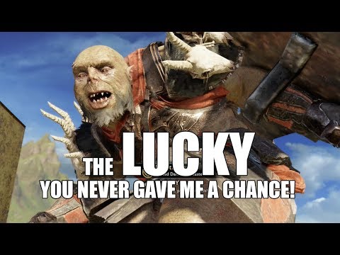 Middle Earth Shadow of War : Unique Orc Encounters & Quotes #33 THE LUCKY Uruk