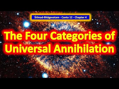 SB_12.4.7~14 - The inhabitants of earth bewildered by force of time, will gradually be destroyed !