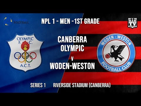 NPL1 Men - 1st Grade - Capital Football  - SERIES 1 - Canberra Olympic FC vs Woden-Weston FC