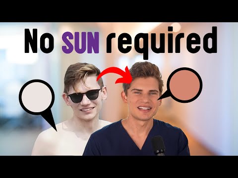 How to change your skin color without the sun. Real color: no sprays, tanning beds, or creams.