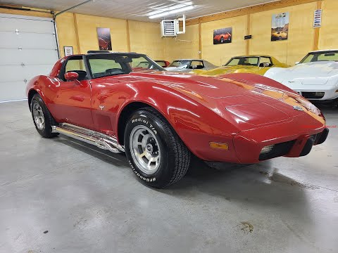 1978 Red Corvette Hot Rod For Sale Video