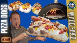 Pizza Hot Dogs Cooked In A Wood Fired Oven Skillcraft VULCAN