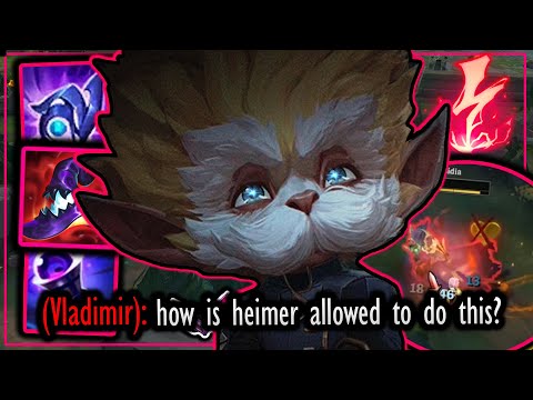 HEIMERDINGER IS STILL A GIGA CHAD MIDLANER? ELECTROCUTE IGNITEMERDINGER 🔥