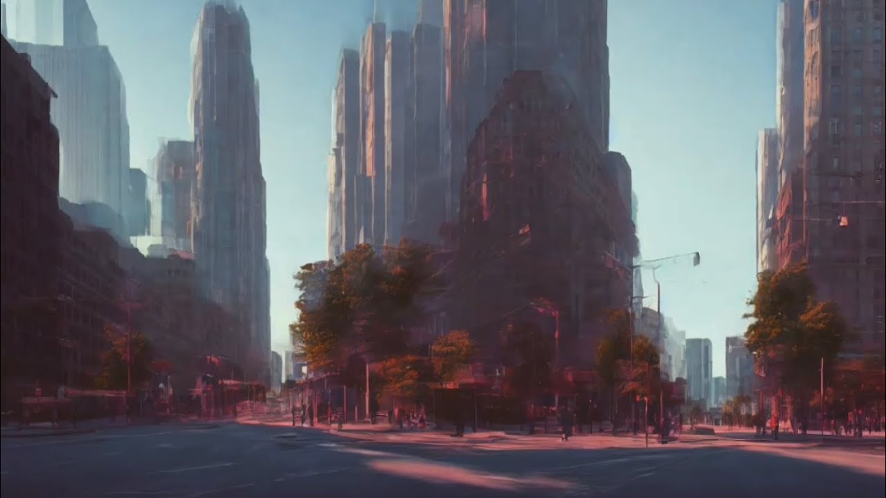 Cityscapes Interpolation using Stable Diffusion