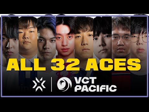 All ACES in all stages | 2023 VCT Pacific