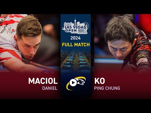 Daniel Macioł vs Ko Ping Chung ▸ 2024 Las Vegas Open by Rums of Puerto Rico