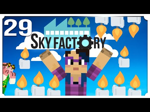 IT'S LIT!  - Minecraft: Sky Factory #29 [Sky Factory 4 modpack]