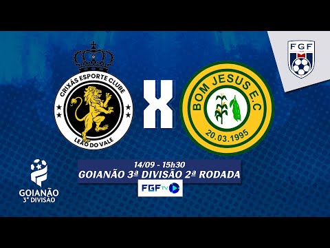 Crixás x Bom Jesus - Goianão 3ª Divisão - 2ª rodada