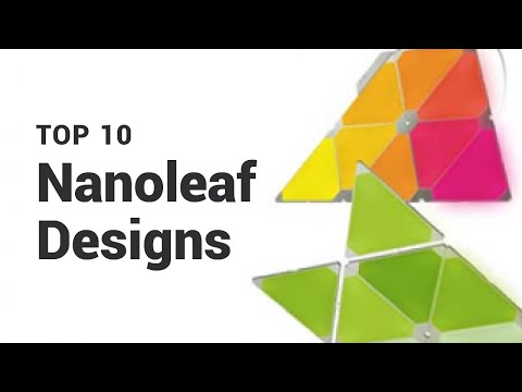 Top 10 Nanoleaf Designs (with 9 Panels)