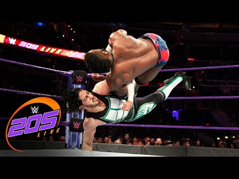 Cedric Alexander vs. Mustafa Ali: WWE 205 Live, Jan. 23, 2018